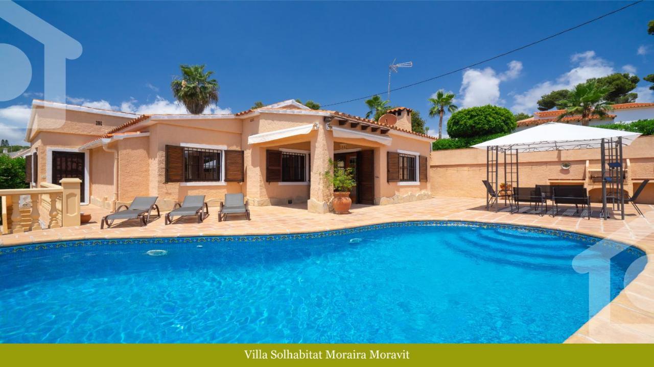 Solhabitat Moraira Moravit Villa Buitenkant foto